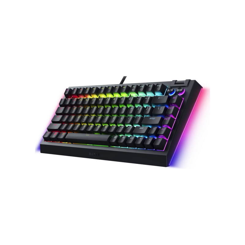 Gaming Keyboard Razer BlackWidow V4 75% Hot-Swappable US Layout Black