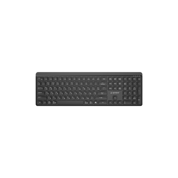 Keyboard Gembird KB-WPS-03-CYRL, EN/RU, Black