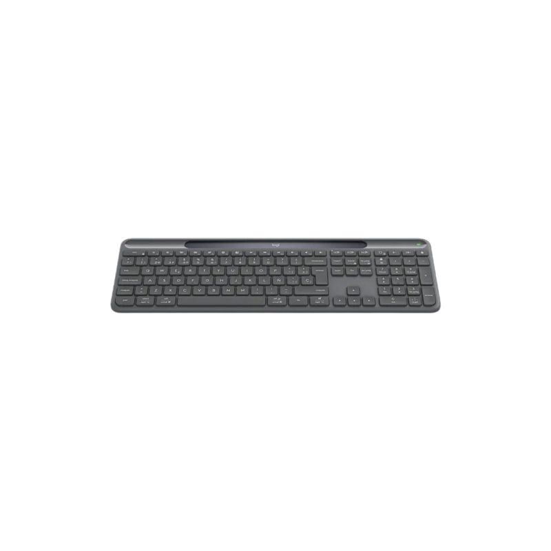 Wireless Keyboard Logitech K980 Signatur Slim (B2B), Ultra thin, Quiet Typing, F-keys, Smart Actions, Flow, Solar