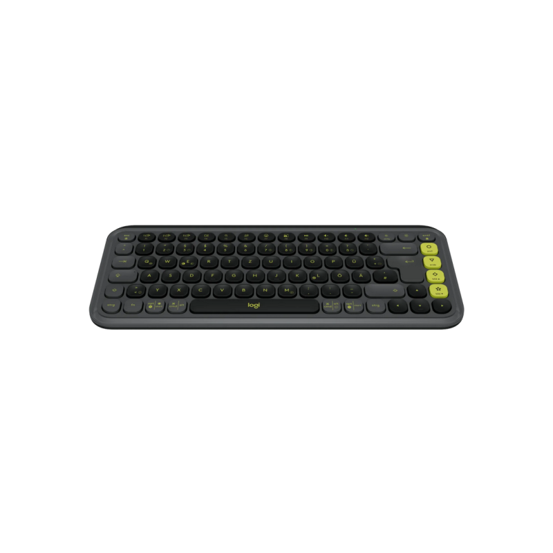 Клавиатура Logitech POP ICON, Graphite/Green