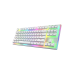 Игровая клавиатура HATOR Gravity X TKL, RGB, 1,8 м, USB, EN/UA, белая