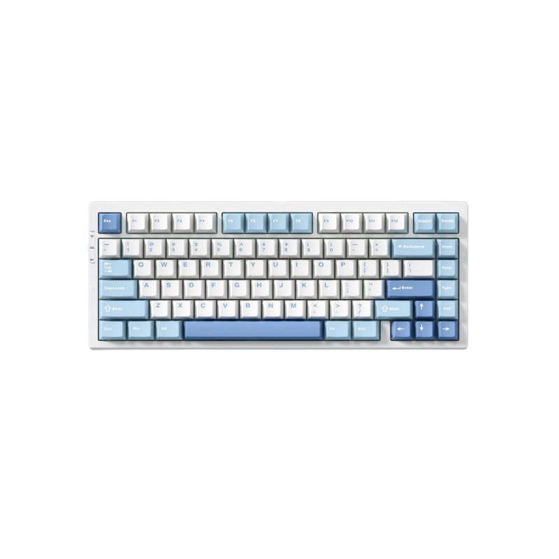 Gaming Wireless Keyboard MCHOSE G75 Pro, Mechanical, 75% Layout, Cabbage Tofu SW V2, PBT, Gasket Mount, 8000mAh, 