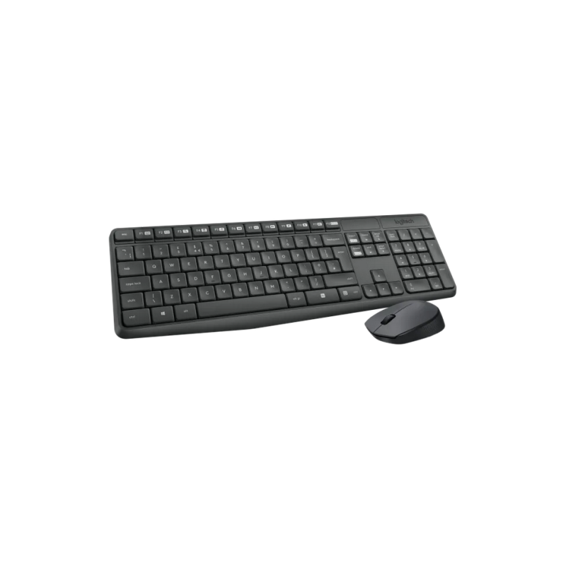 Клавиатура Logitech MK235, черная, LO 920-007931