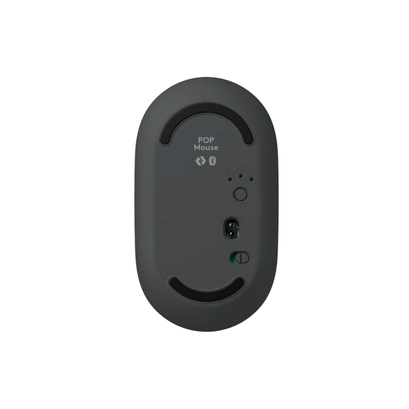 Wireless Keyboard & Mouse Logitech POP ICON, Compact design, Low-profile keys, 4000dpi, 3 buttons, 2xAAA/1xAA,