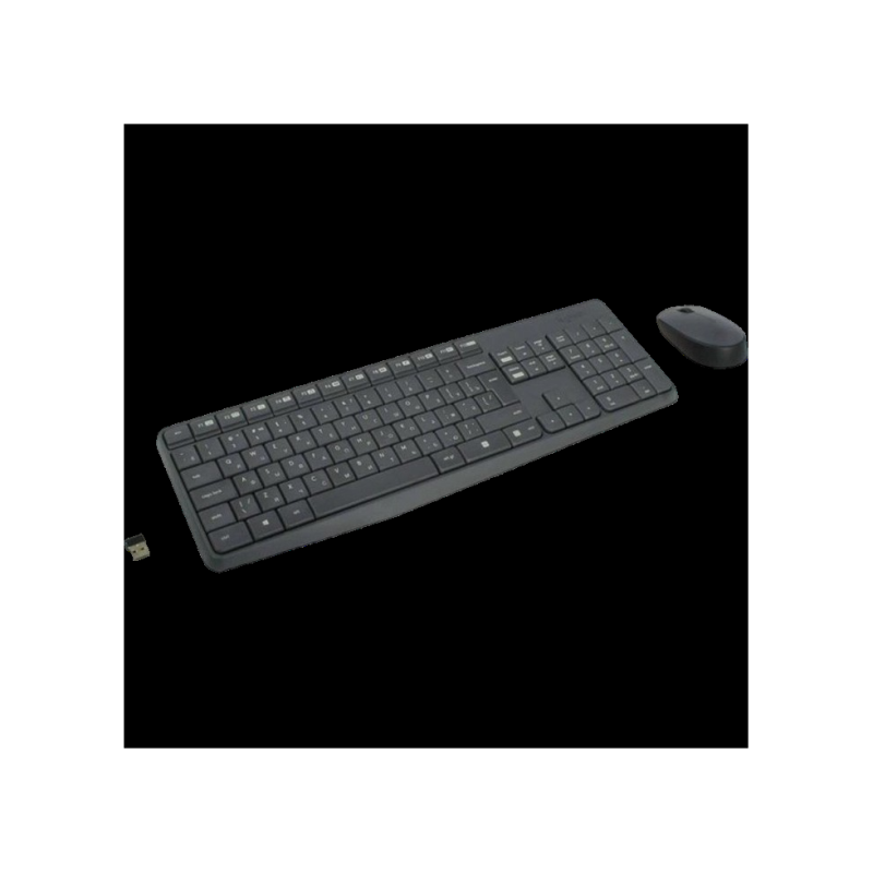 Клавиатура Logitech MK235, Grey, 204343