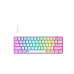 Gaming Keyboard Havit KB877L, Mechanical, Red SW, Fn Keys, All keys roll-over, 61 Keys, 50M, RGB, Detachable cable, 1.5m, USB,