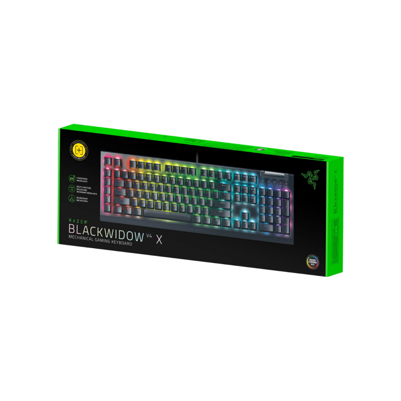 Клавиатура Razer BlackWidow V4 X, Черный, 220409