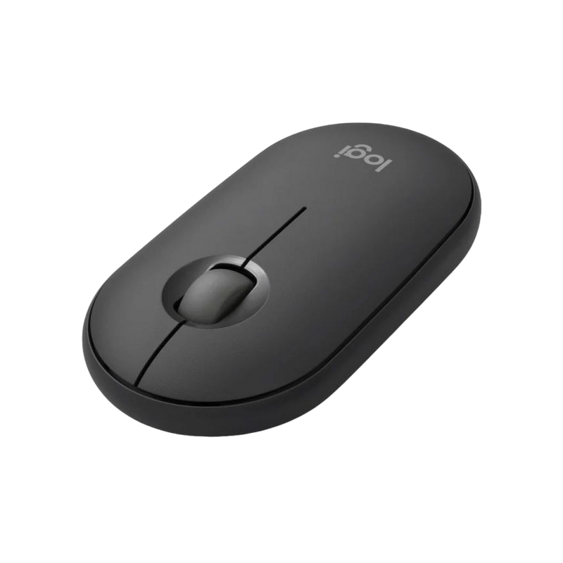 Wireless Keyboard & Mouse Logitech Pebble 2 Combo for MAC, Low-profile, BT/2.4, EN, Graphite