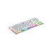 Игровая клавиатура HATOR Gravity X TKL, RGB, 1,8 м, USB, EN/UA, белая
