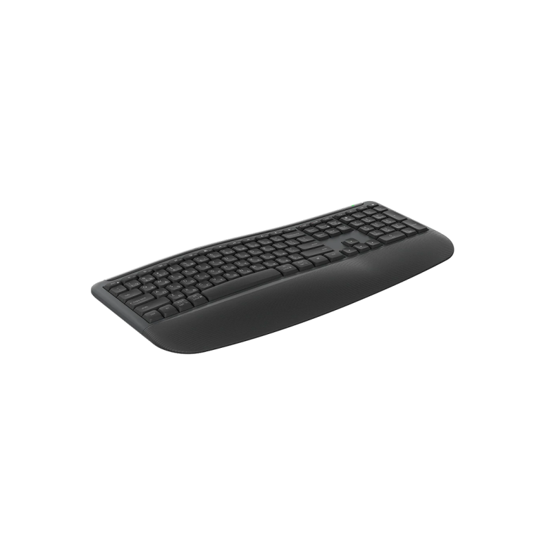 Wireless Keyboard & Mouse Logitech MK880, Signature Comfort Plus, Quiet typing, Concave keys, Palm rest,