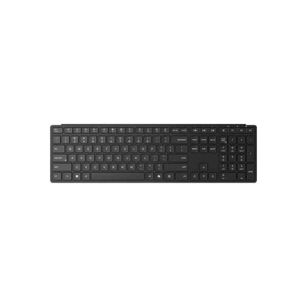Wireless Keyboard Lenovo Pro 6000, 3-zone, Multi-device, Silent, Low-profile, Adjustable tilt leg, Spill-resistant