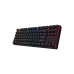 Wireless Gaming Keyboard HATOR Icefall Mecha TKL Rainbow, Mechanical, Rainbow LED, 1.8m, USB, EN/UA, Black