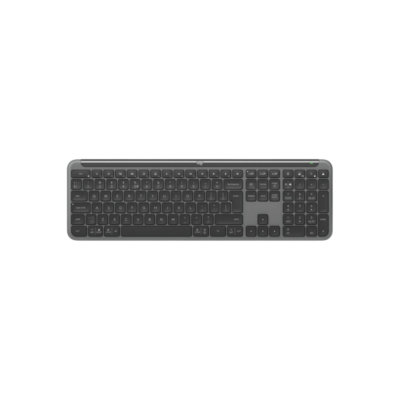 Wireless Keyboard Logitech MK950 for Business Ultra thin, Quiet Typing, F-keys, Flow, 4000dpi, 6 buttons, 2xAAA/