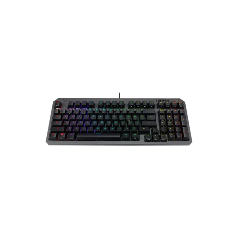 Gaming Keyboard Asus TUF Gaming K3 GEN II, Optical-mechanical RGB switches, Aluminum frame, USB passthrough, Aura