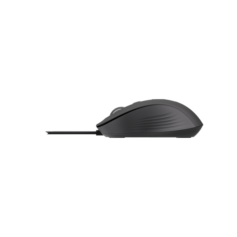 Клавиатура и мышь Logitech Signature Slim MK620, USB-C, бесшумная печать, 4000 точек на дюйм, 4 кнопки, 1,8/1,8 м, EN, черная