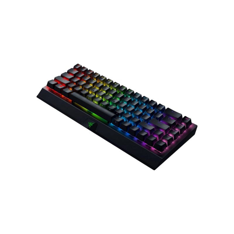 Gaming Wireless Keyboard Razer BlackWidow V3 Mini HyperSpeed, Mechanical, 65% with Razer Chroma RGB Phantom Edition