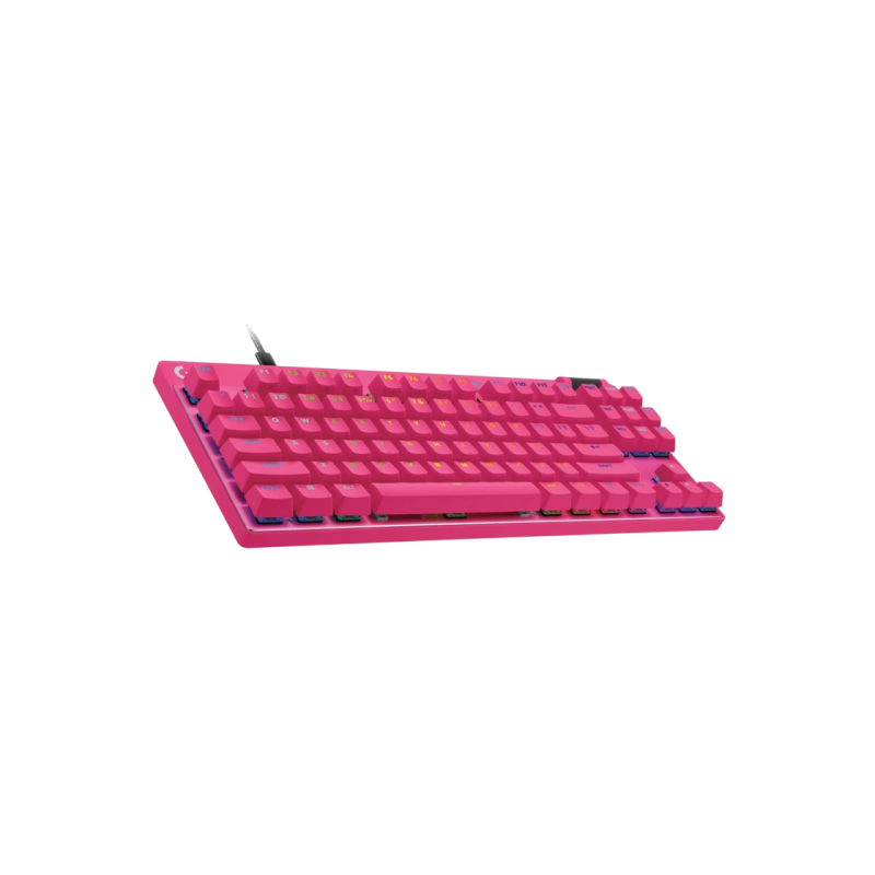 Gaming Wireless Keyboard Logitech G PRO X TKL Rapid, Mechanical, Tactile SW, PBT keycaps, Media сontrols, RGB, EN,