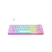 Gaming Keyboard Havit KB877L, Mechanical, Red SW, Fn Keys, All keys roll-over, 61 Keys, 50M, RGB, Detachable cable, 1.5m, USB,