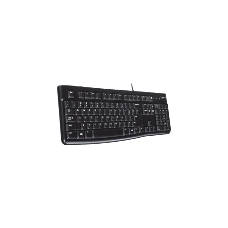 Клавиатура Logitech K120 OEM, EN/RU, Black