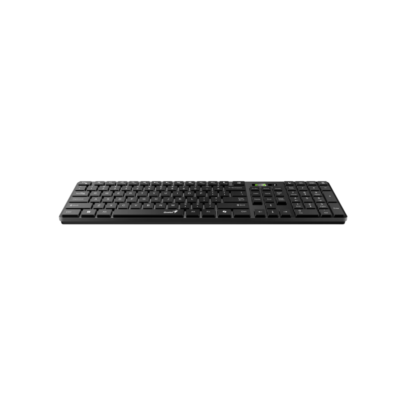 Wireless Keyboard & Mouse Genius SlimStar 8250, Multimedia, Ultra thin, Fn keys, 1200dpi, 3 buttons, 1xAAA/1xAA