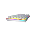 Игровая клавиатура HATOR Gravity X TKL, RGB, 1,8 м, USB, EN/UA, белая