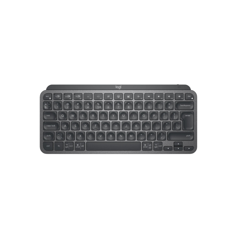 Wireless Keyboard Logitech MX Keys Mini, Compact, Premium typing, F-keys, Spherical keys, Backlight, 2.4Ghz+BT, EN
