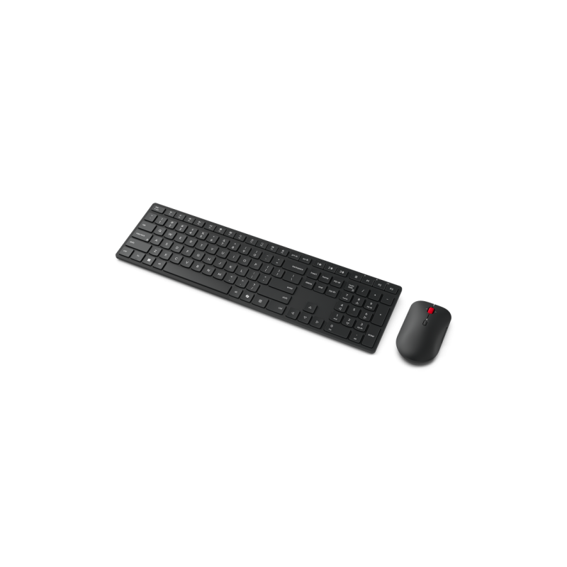 Wireless Keyboard & Mouse Lenovo Pro 6000, 3-zone, Multi-device, Silent, Low-profile, 8-button mouse, up to