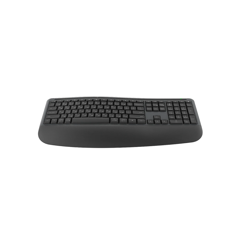 Wireless Keyboard & Mouse Logitech MK880, Signature Comfort Plus, Quiet typing, Concave keys, Palm rest,