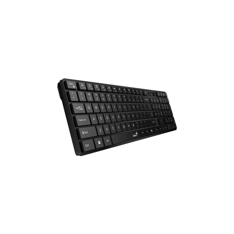 Wireless Keyboard Genius SlimStar 7250BT, Multimedia, 12 Fn Keys, Chocolate keys, Battery indicator, 1xAA, 2.4Ghz+