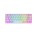 Gaming Keyboard Havit KB877L, Mechanical, Red SW, Fn Keys, All keys roll-over, 61 Keys, 50M, RGB, Detachable cable, 1.5m, USB,
