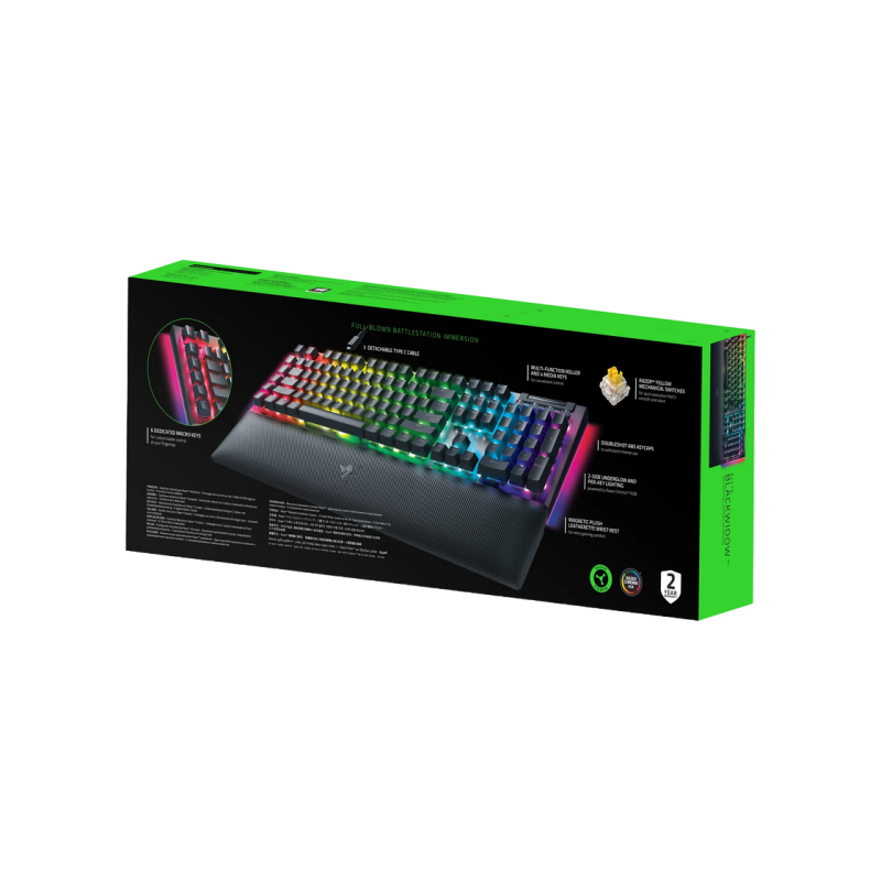 Клавиатура Razer BlackWidow V4, EN, Черный Клавиатура Razer BlackWidow V4, EN, Черный