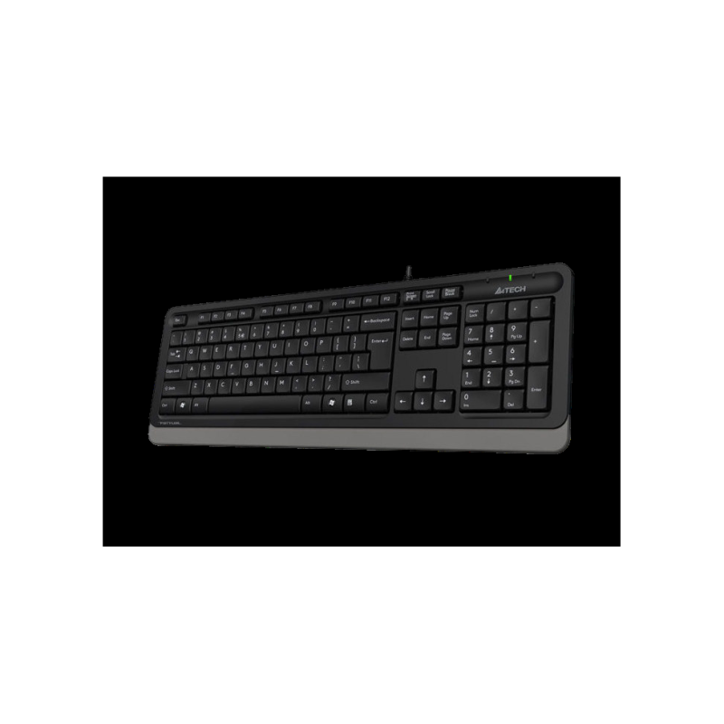 Клавиатура A4Tech FK10, Black/Grey