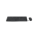 Wireless Keyboard & Mouse Logitech MK370, Media keys, Silent, Spill-resistant, 5M, 1000dpi, 3 buttons, 2xAAA/1xAA, 2.4Ghz+BT
