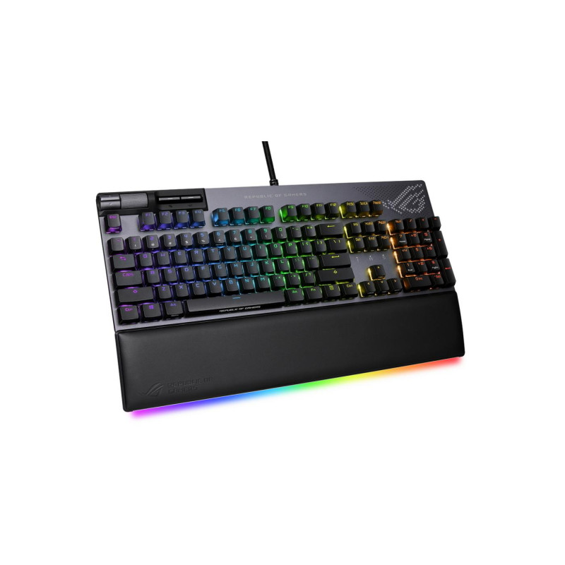 Gaming Keyboard Asus ROG Strix Flare II Animate, Mechanical, NX Red SW, PBT, US Layout, LED display