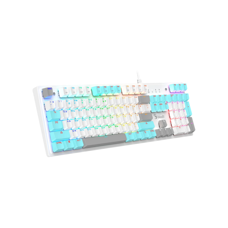 Клавиатура Bloody S510R, Icy White
