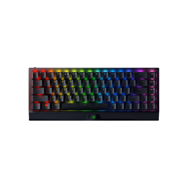 Gaming Wireless Keyboard Razer BlackWidow V3 Mini HyperSpeed, Mechanical, 65% with Razer Chroma RGB Phantom Edition