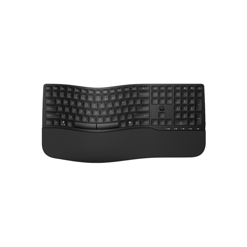 Wireless Keyboard & Mouse HP 680, Multi-device; Soft touch palm rest, Spill resistant, 4000dpi, 6 buttons, 2.