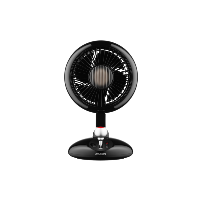Fan ARDESTO AviaFan FT-F3600BL, 12cm,rechargeable, backlight, USB-A Type-C, Black