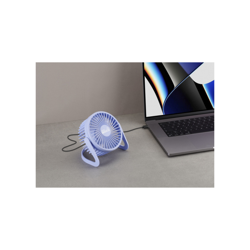 Fan Cellularline Desk Breeze, Violet