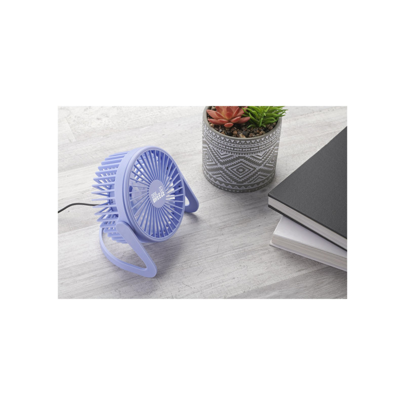 Fan Cellularline Desk Breeze, Violet