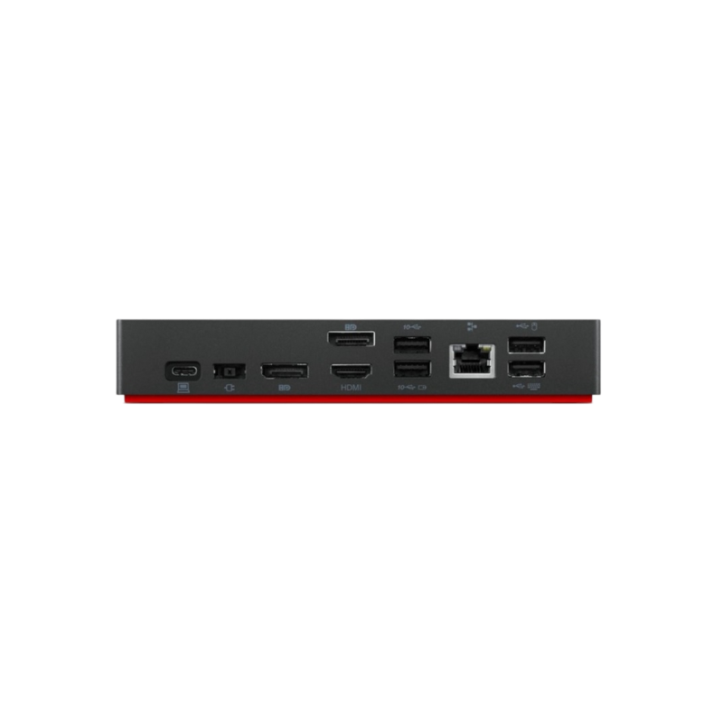 Lenovo ThinkPad Universal USB-C Dock, 3xUSB-A 3.2 G2, 2xUSB-A 2.0,1xUSB-C 3.2G2,2xDP, 1xRJ45(1Gb),1xHDMI, Output