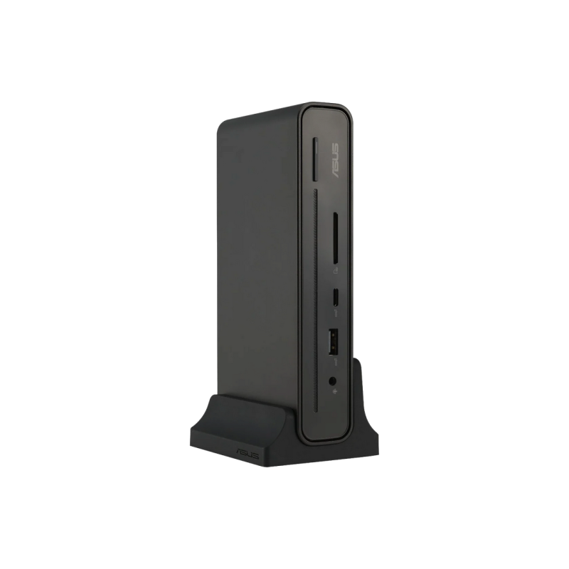 Док-станция Asus DC300: 2 порта Type-C, 3 порта USB3.2, HDMI, DP, PD 90 Вт, RJ-45 (гигабит), SD, AUX