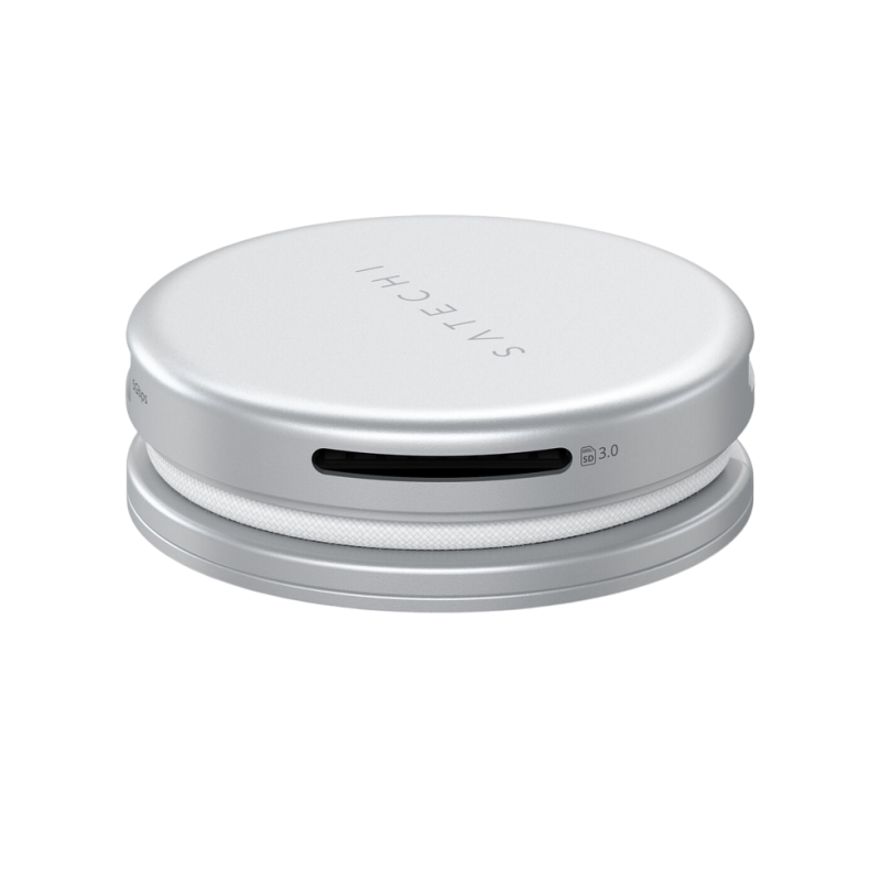 Satechi OntheGo™ 5-in-1 Multiport Silver, USB-C Host, USB-C PD60W, USB-C 3.2Gen1, USB-A 3.2Gen1, SD/HDMI 4K@60Hz