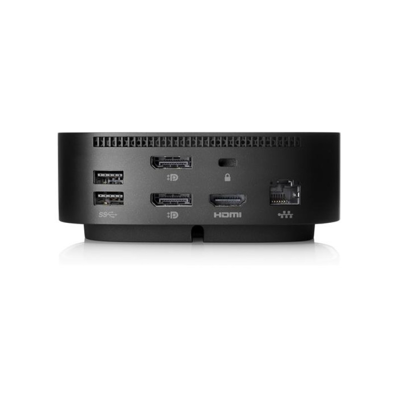HP USB-C Dock G5, 1 USB Type-C, 4 USB 3.0, 2 DisplayPort, 1 HDMI 2.0, 1 headphon