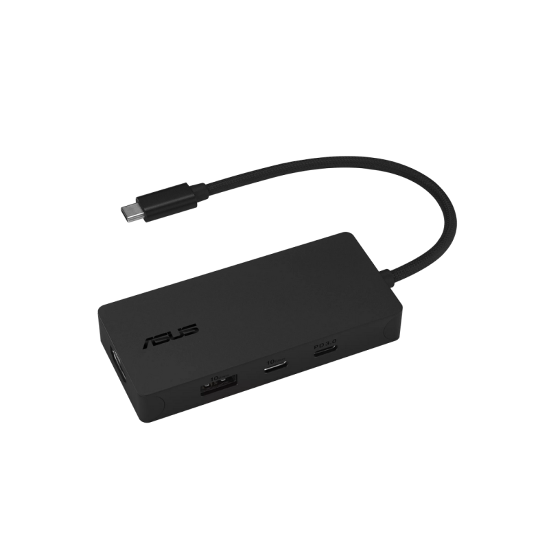 Docking Station Asus DC110 Mini, USB-C: USB-A 3.2 Gen2, USB-C 3.2 Gen2, HDMI: 4K@60Hz, 2K@144Hz, PD 100W/5V/1.5A