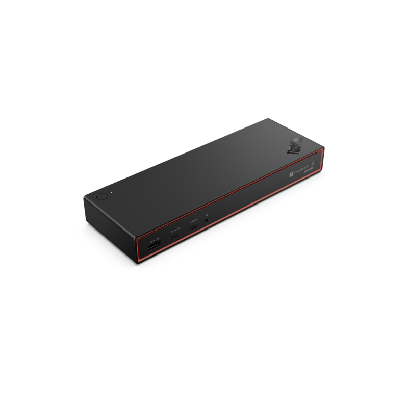 Lenovo ThinkPad TB5 Smart Dock 7500, 2xTBT 5, 3xUSB-A 3.2 Gen 2(10Gbps), 2xUSB-C(10Gbps),2xDP 2.1, 1xHDMI 2.1, LAN