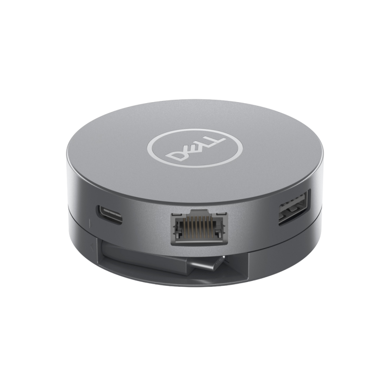 Многопортовый адаптер Dell DA305 6-в-1 USB-C - 2xUSB-A 3.2 gen2, RJ-45, 1x SB-C 3.2 Gen2, HDMI, DP, 84 г
