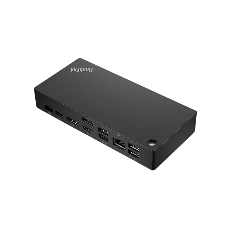 Lenovo ThinkPad Universal USB-C Dock, 3xUSB-A 3.2 G2, 2xUSB-A 2.0,1xUSB-C 3.2G2,2xDP, 1xRJ45(1Gb),1xHDMI, Output