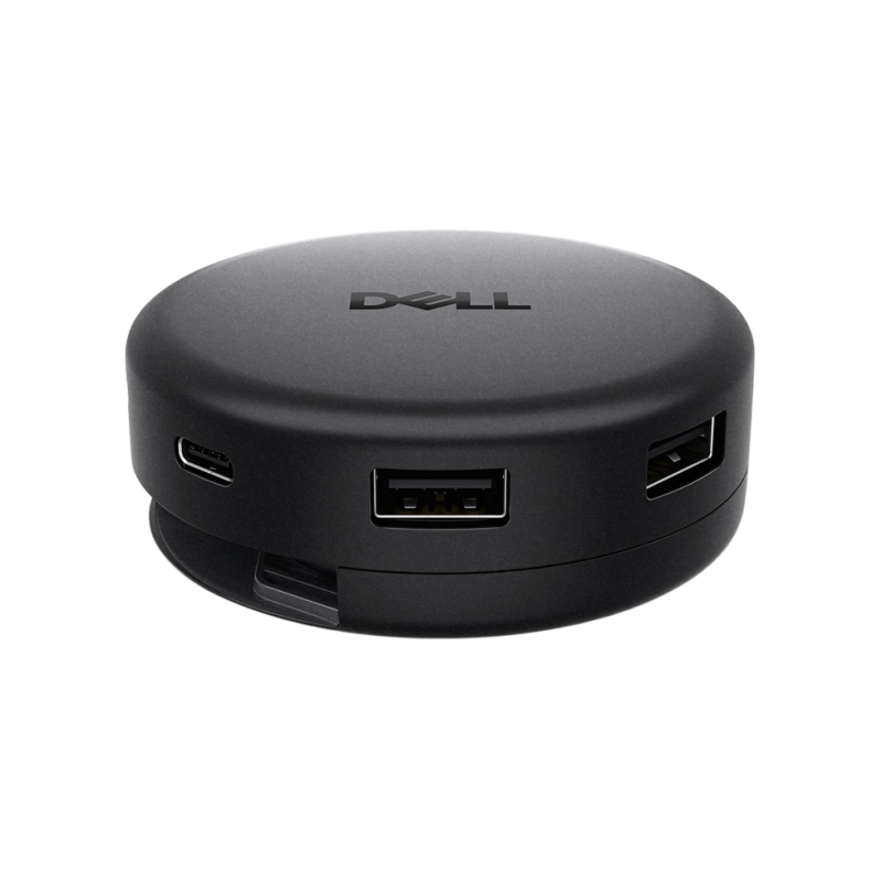 Dell Pro DA326 7-in-1 USB-C Multiport Adapter - 1xUSB-A 3.2g1, 1xUSB-A 3.2g2, 1xUSB-C 3.2g2, 1xUSB-C (Data/Video/