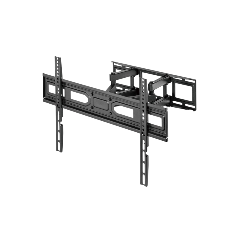 Wall Mount Gembird "WM-80ST-03" Black 37"-80", 40kg, VESA:up 600x400, Wall dist:67~355mm, ±60